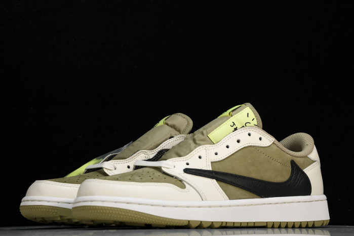 Travis Scott x Air Jordan 1 Low Golf  FZ3124-200