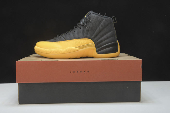 Air Jordan 12 Retro Black University Gold 130690-070