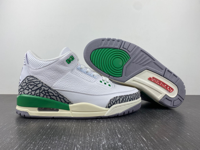 Air Jordan 3 WMNS “Lucky Green”  CK9246-136