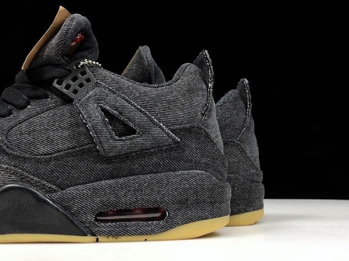air jordan 4 retro Leu*s nrg  Leu*s - black denim ao2571-001