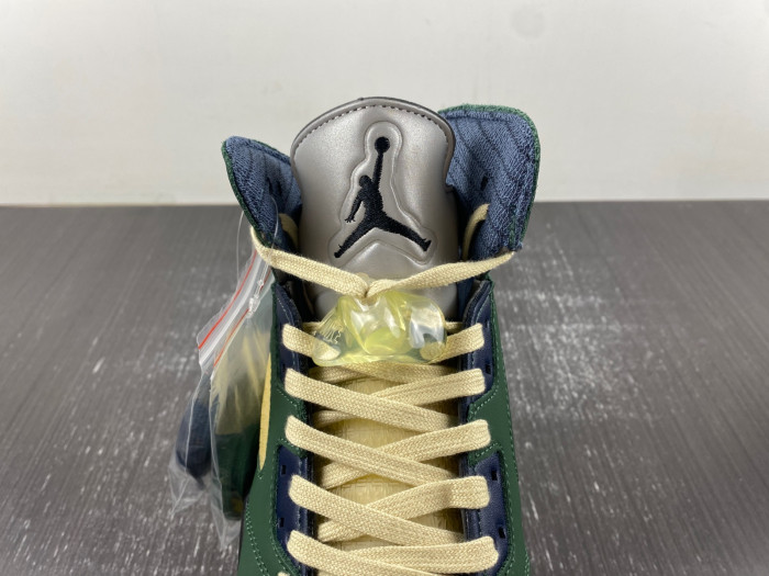 Air Jordan 5 "Navy Green”  FZ5758-003