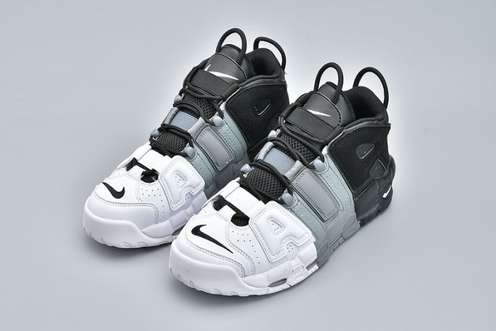 Nike Air More Uptempo Tri-Color Black White Grey 921948-002