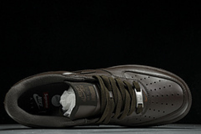 Svp*me x nike air force 1  “baroque brown" cu9225-200