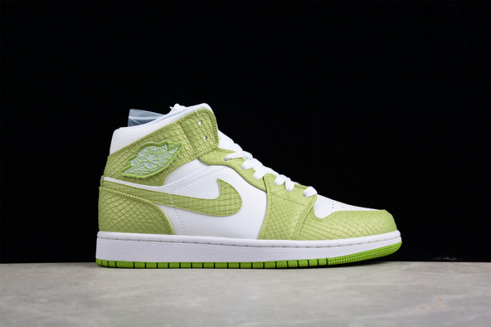 Air Jordan 1 Mid SE "Green Python" DV2959-113