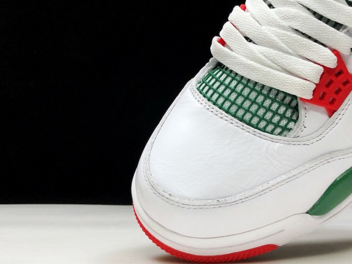 Air Jordan 4 NRG White/Gorge Green-Varsity Red AQ3816-163