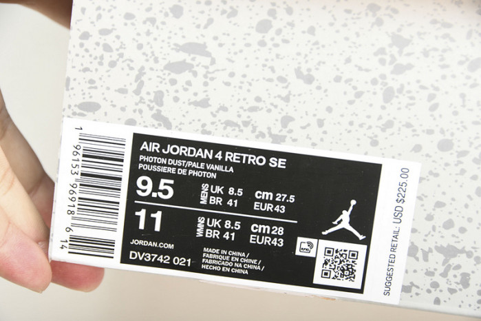 Air Jordan 4 SE Craft “Photon Dust” DV3742-021