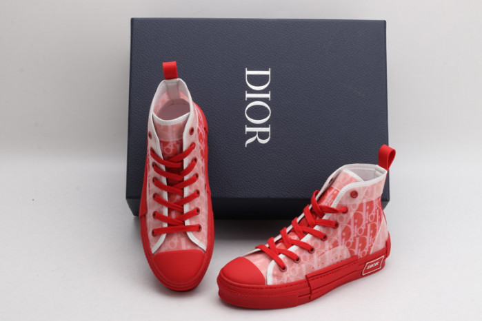 D10R B23 Oblique High Top Sneaker