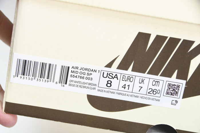 Air Jordan 1 Mid OG SP 554766-003