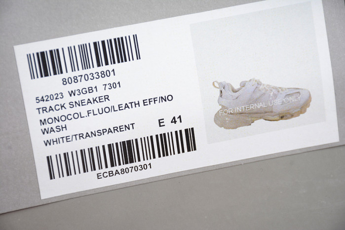 BLCG Track Trainer White 542436 W1GB1 7301