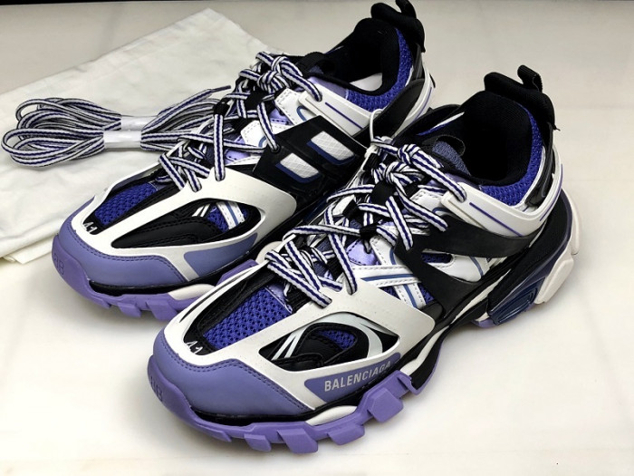 BLCG Sneaker Tess.s.Gomma white-black-purple 542023 W1GB1 8322