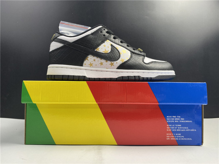 nike sb dunk low Svp*me stars black (2021)  dh3228-102