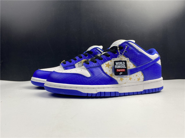 nike sb dunk low Svp*me stars hyper royal (2021)  dh3228-100