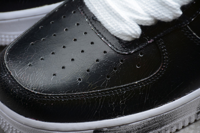 PEACEMINUSONE X Nike Air Force1 GD Black Red AQ3692-002