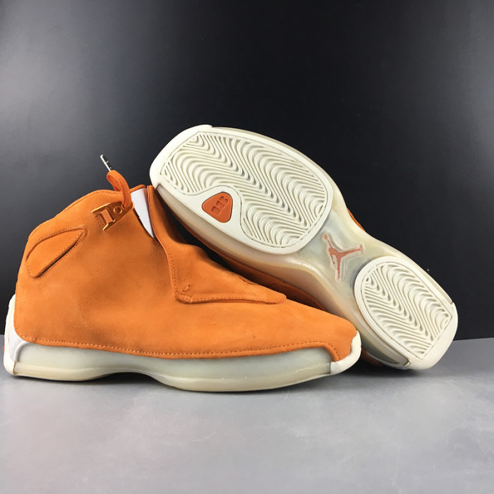 Jordan 18 Retro Campfire Orange  AA2494-801